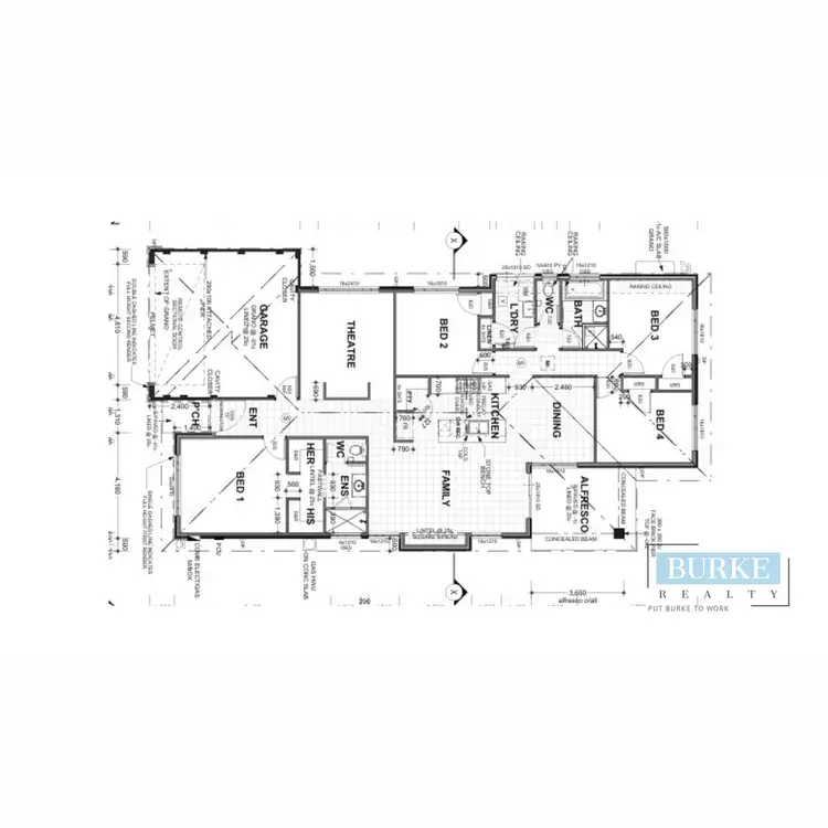 Floorplan of Homely house listing, 13 Grenache Chase, Pearsall WA 6065