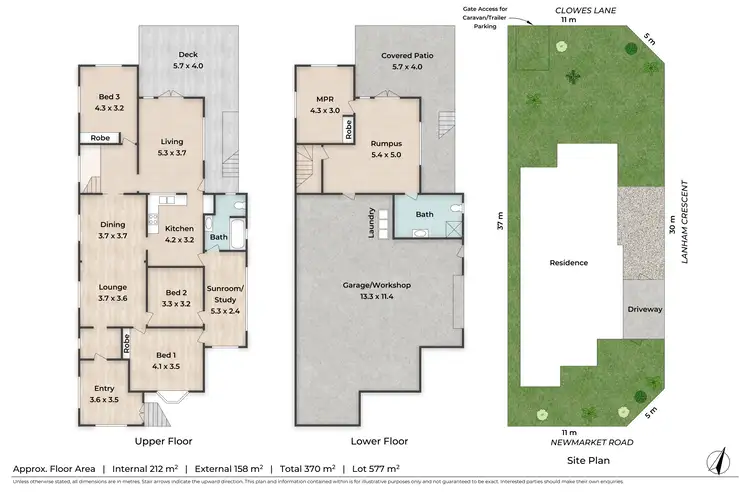Floorplan of Homely house listing, 381 Newmarket Road, Newmarket QLD 4051