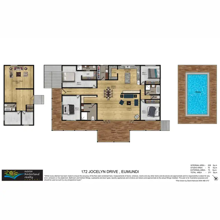 Floorplan of Homely house listing, 172 Jocelyn Drive, Eumundi QLD 4562