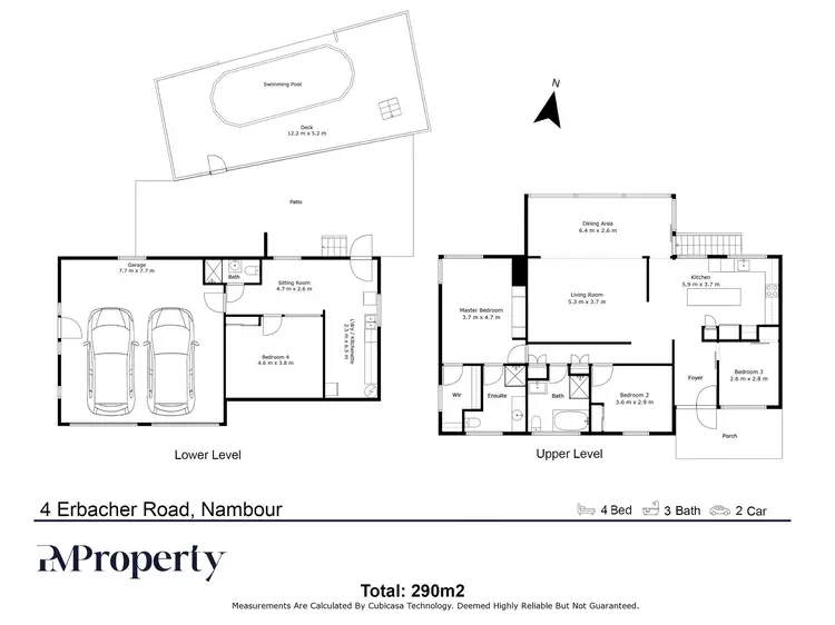 Floorplan of Homely house listing, 4 Erbacher Road, Nambour QLD 4560