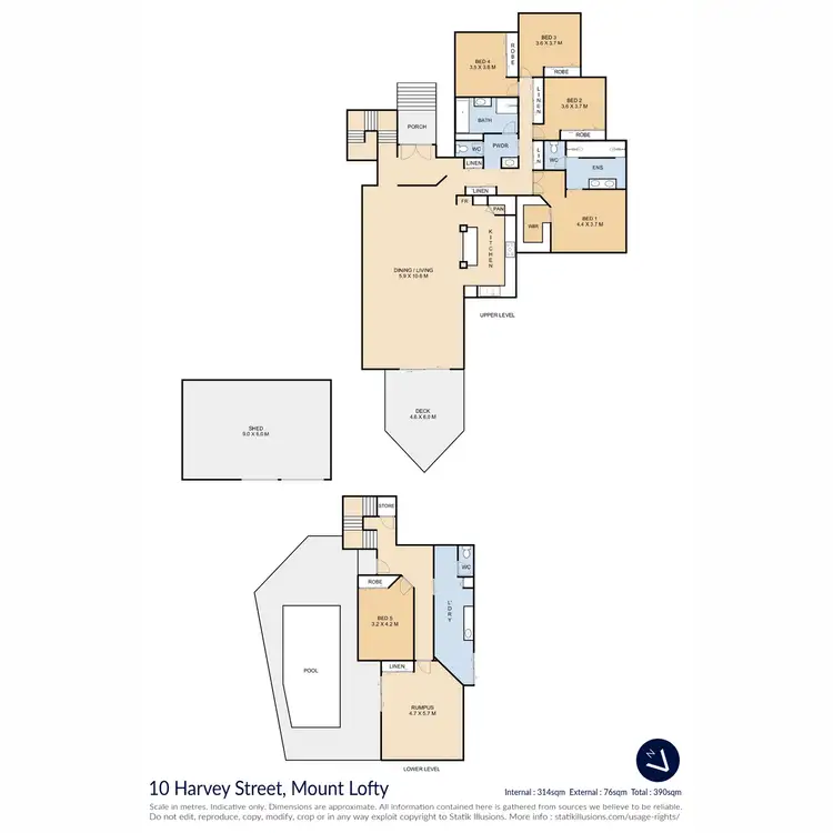 Floorplan of Homely house listing, 10 Harvey Street, Mount Lofty QLD 4350