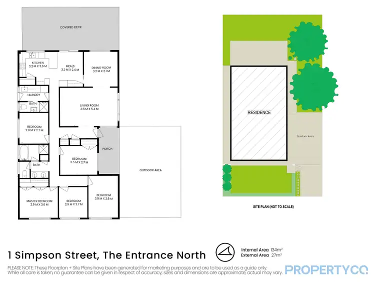 Floorplan of Homely house listing, 1 Simpson Street, The Entrance North NSW 2261