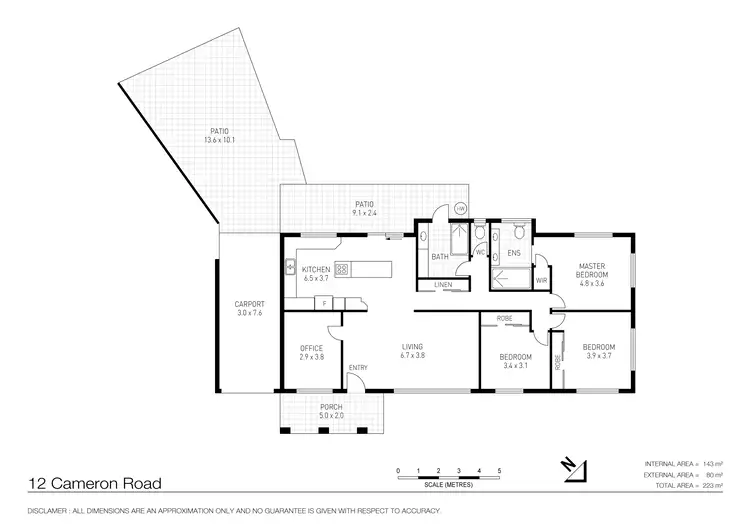Floorplan of Homely house listing, 12 Cameron Road, Southside QLD 4570