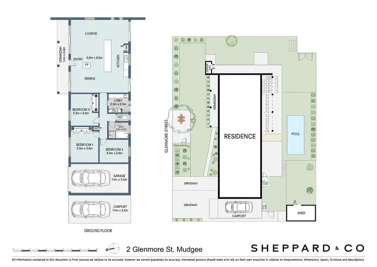 Floorplan of Homely house listing, 2 Glenmore Street, Mudgee NSW 2850