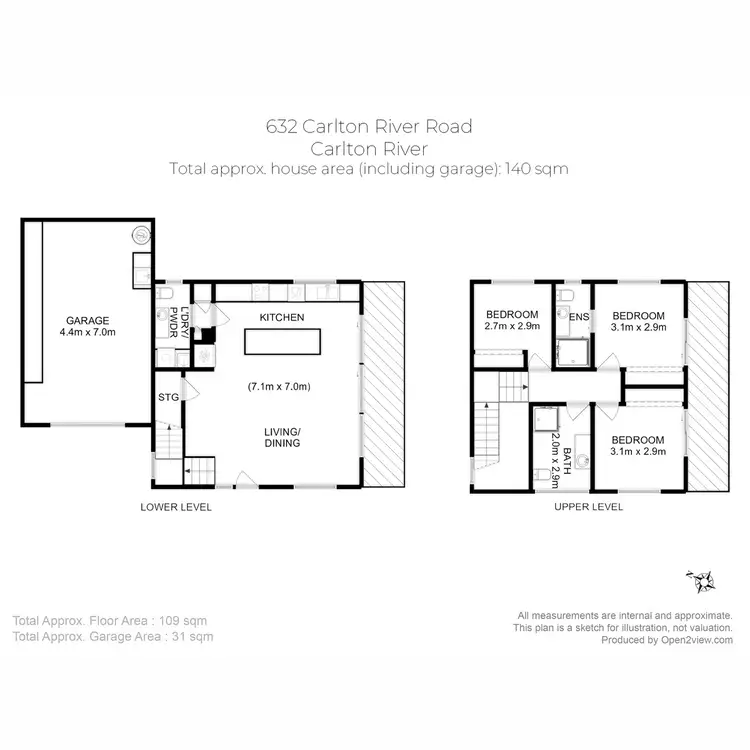 Floorplan of Homely house listing, 632 Carlton River Road, Carlton River TAS 7173