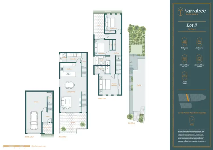 Floorplan of Homely semi-detached listing, 55 The Escarpments, Katoomba NSW 2780