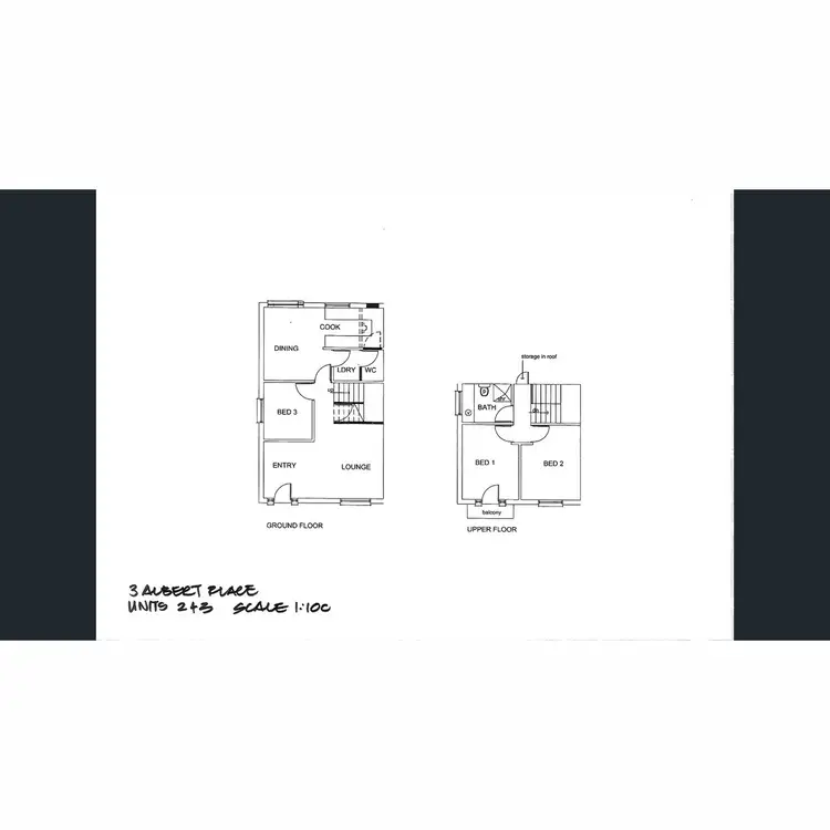 Floorplan of Homely townhouse listing, 2/3 Albert Place, Payneham SA 5070