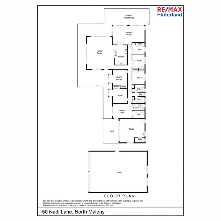 Floorplan of Homely house listing, 50 Nadi Lane, North Maleny QLD 4552