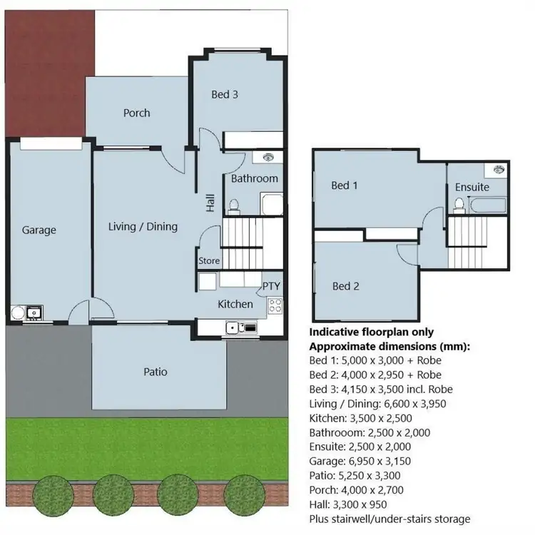 Floorplan of Homely townhouse listing, 9/52 Groth Road, Boondall QLD 4034