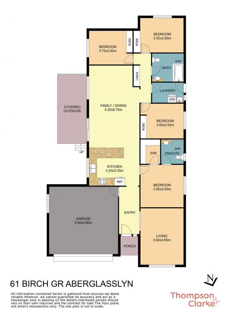 Floorplan of Homely house listing, 61 Birch Grove, Aberglasslyn NSW 2320
