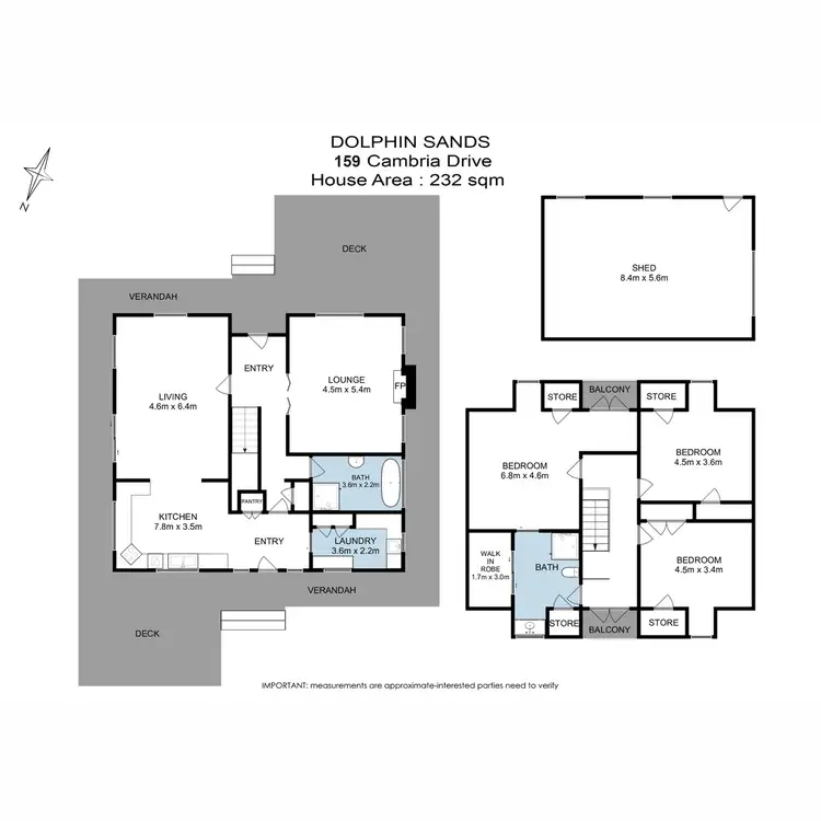 Floorplan of Homely house listing, 159 Cambria Drive, Dolphin Sands TAS 7190