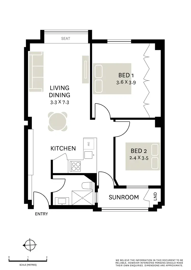 Floorplan of Homely apartment listing, 18/136 Darlinghurst Road, Darlinghurst NSW 2010