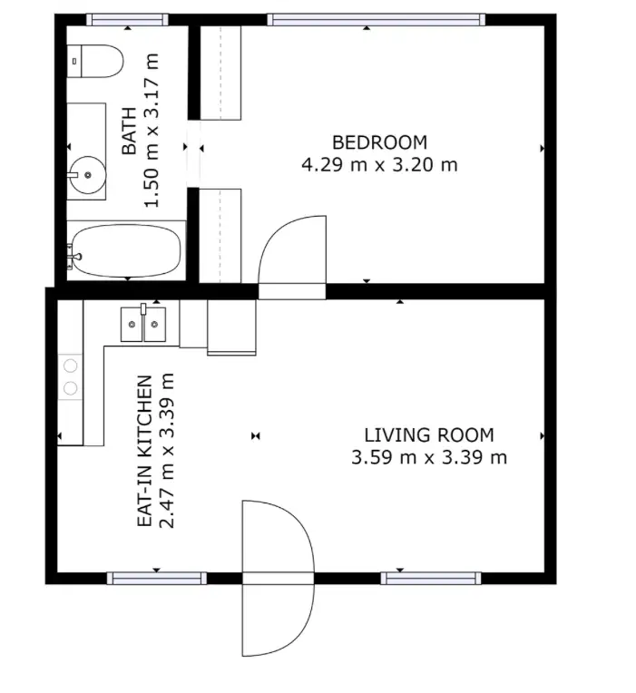 Floorplan of Homely unit listing, 2/2315 Gold Coast Highway, Mermaid Beach QLD 4218