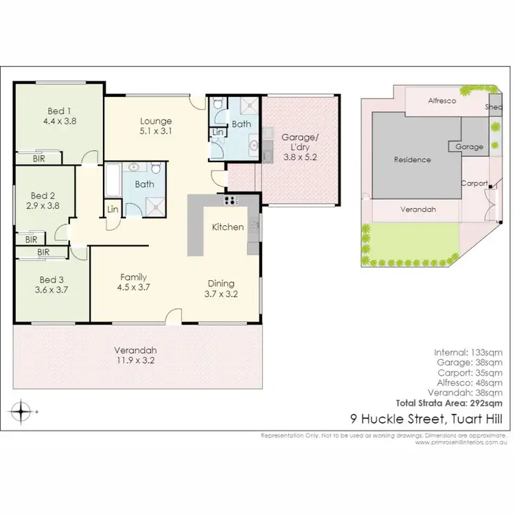Floorplan of Homely house listing, 9 Huckle Street, Tuart Hill WA 6060