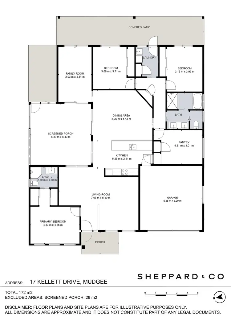Floorplan of Homely house listing, 17 Kellett Drive, Mudgee NSW 2850