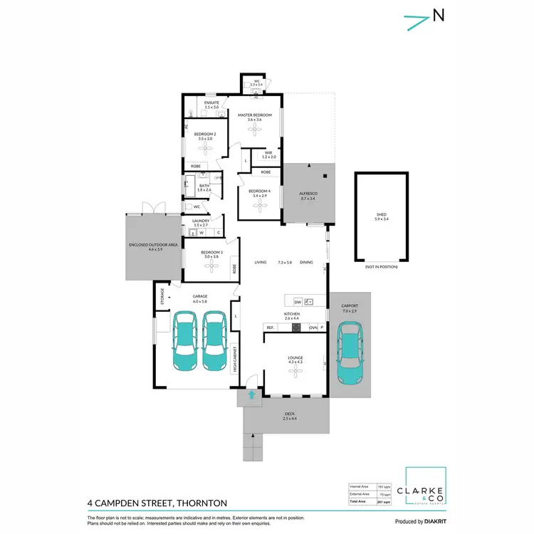 Floorplan of Homely house listing, 4 Campden Street, Thornton NSW 2322