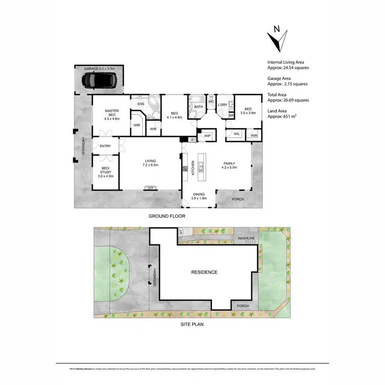 Floorplan of Homely house listing, 9 Palm Vista Drive, Safety Beach VIC 3936