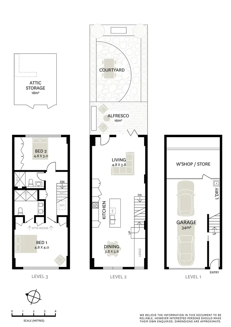 Floorplan of Homely house listing, 208C St Johns Road, Forest Lodge NSW 2037