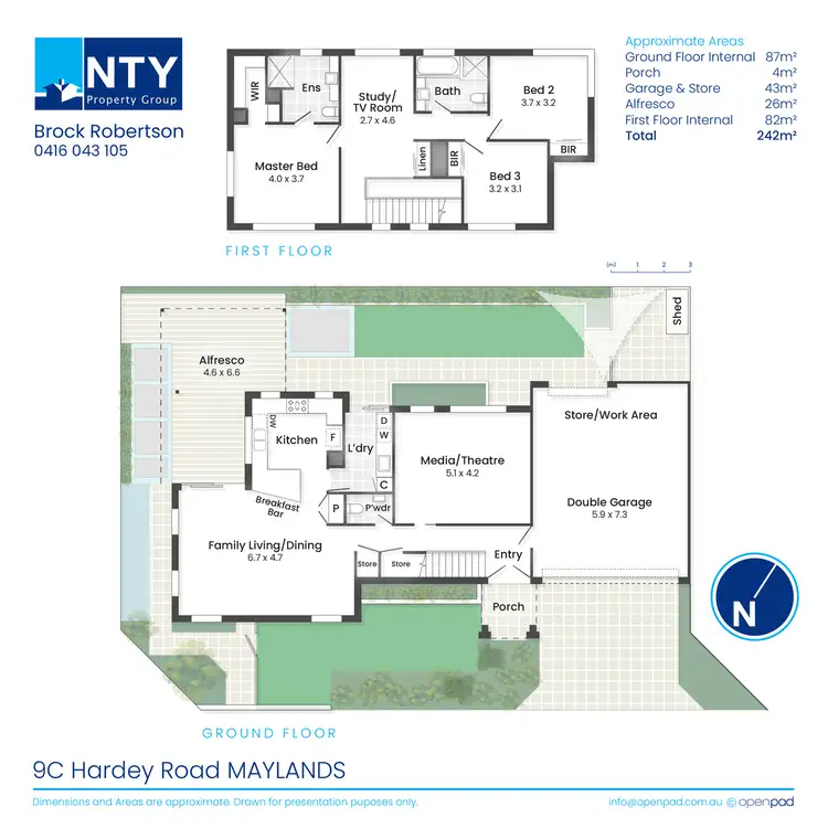 Floorplan of Homely house listing, 9C Hardey Road, Maylands WA 6051