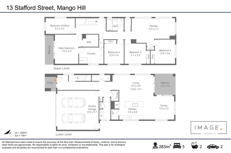 Floorplan of Homely house listing, 13 Stafford Street, Mango Hill QLD 4509