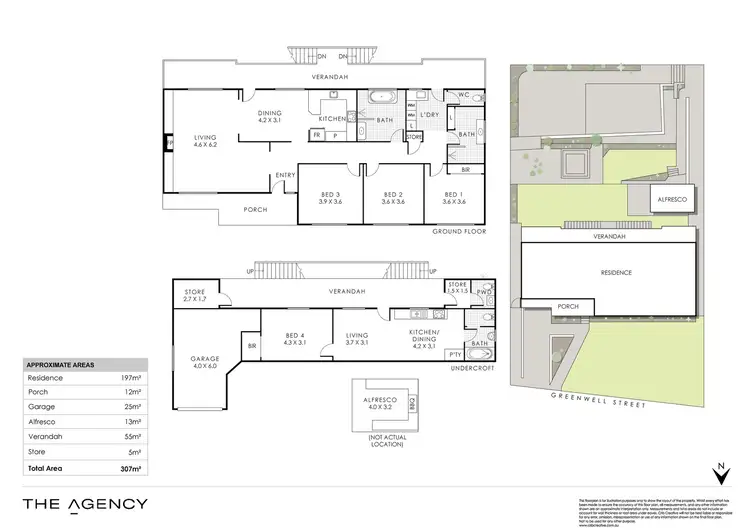Floorplan of Homely house listing, 15 Greenwell Street, Scarborough WA 6019