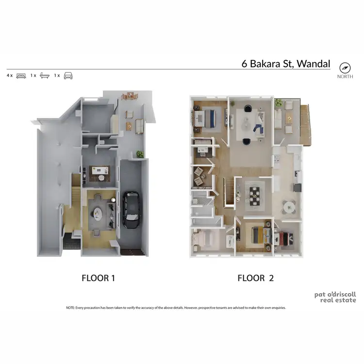 Floorplan of Homely house listing, 6 Bakara Street, Wandal QLD 4700