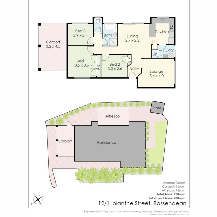 Floorplan of Homely villa listing, 12/1 Iolanthe Street, Bassendean WA 6054