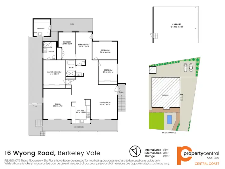 Floorplan of Homely house listing, 16 Wyong Road, Berkeley Vale NSW 2261