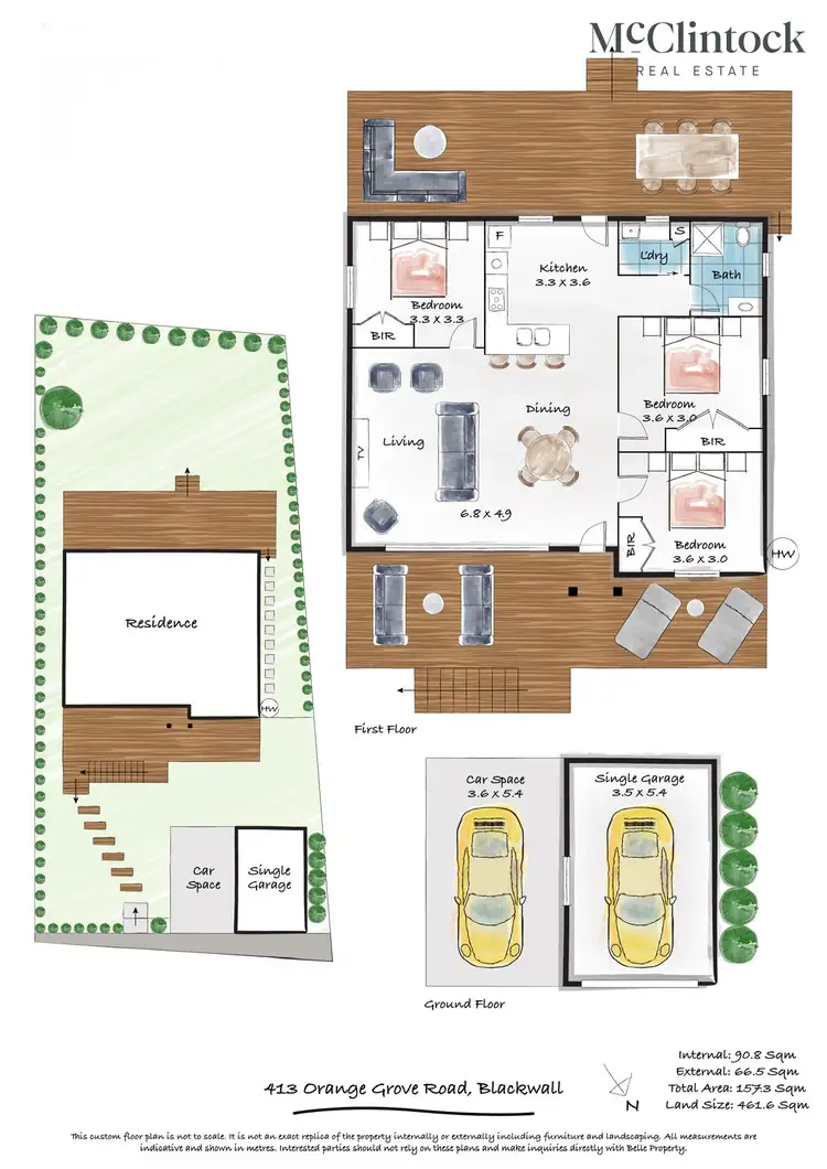 Floorplan of Homely house listing, 413 Orange Grove Road, Blackwall NSW 2256