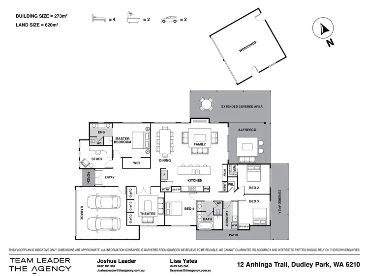 Floorplan of Homely house listing, 12 Anhinga Trail, Dudley Park WA 6210