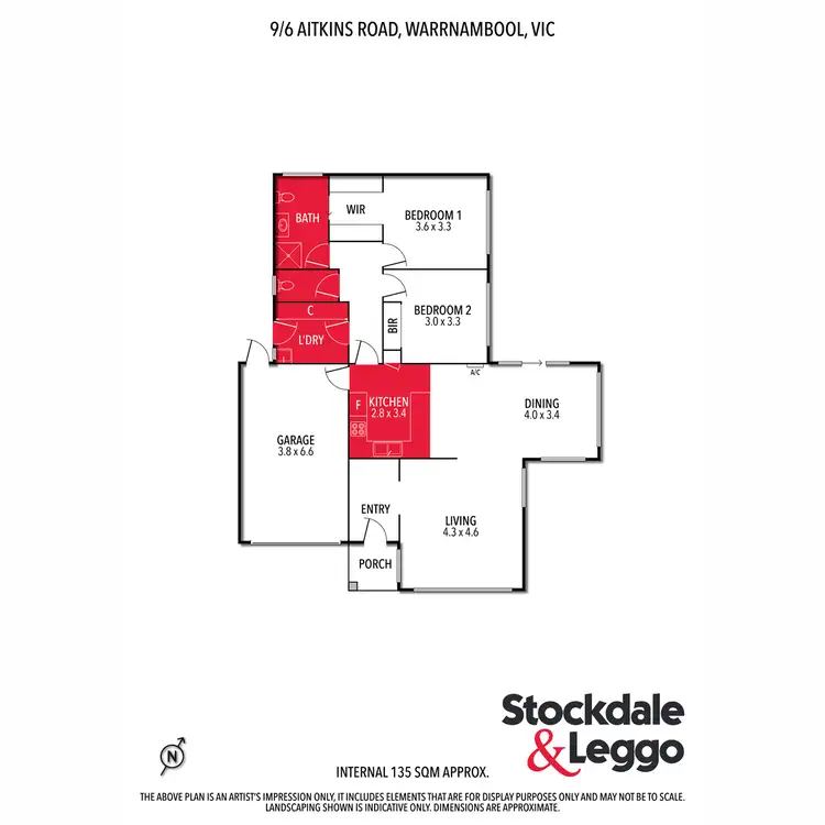 Floorplan of Homely unit listing, 9/6 Aitkins Road, Warrnambool VIC 3280