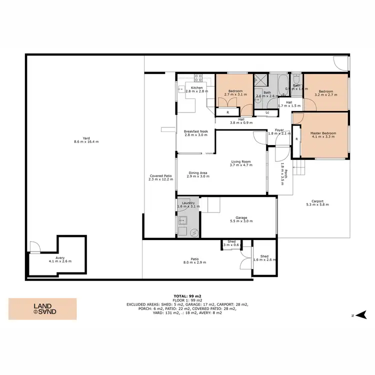 Floorplan of Homely house listing, 6 Mackenzie Avenue, Mount Warrigal NSW 2528