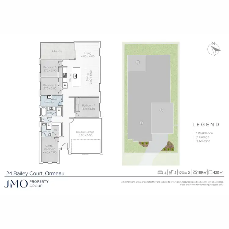 Floorplan of Homely house listing, 24 Bailey Court, Ormeau QLD 4208