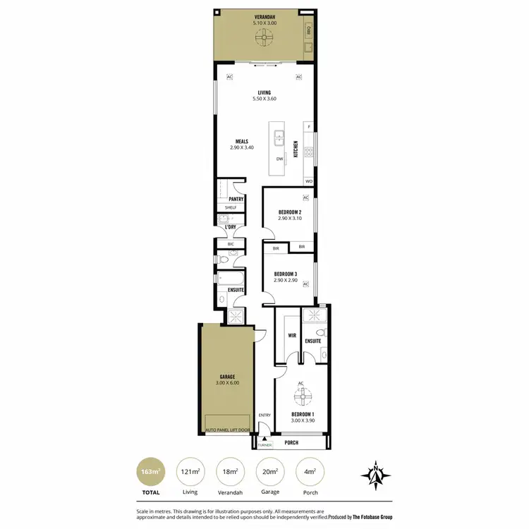 Floorplan of Homely house listing, 33 Dumfries Avenue, Seaton SA 5023
