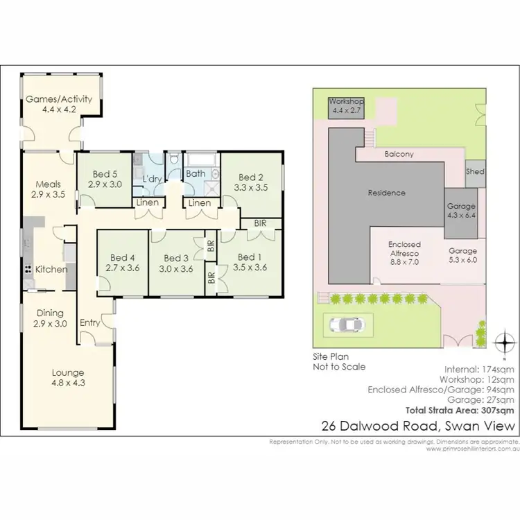 Floorplan of Homely house listing, 26 Dalwood Road, Swan View WA 6056