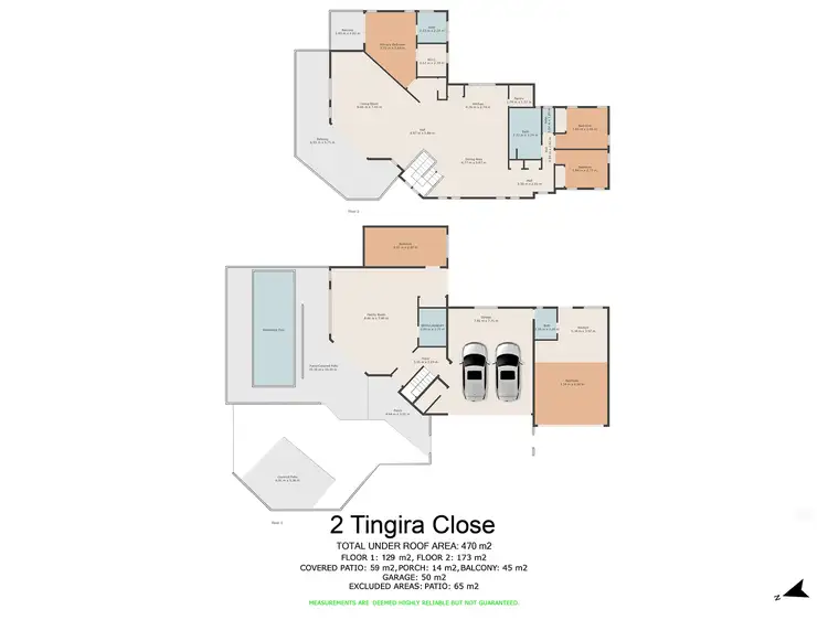 Floorplan of Homely house listing, 2 Tingira Close, Rainbow Beach QLD 4581
