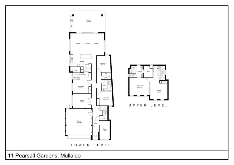 Floorplan of Homely house listing, 11 Pearsall Gardens, Mullaloo WA 6027