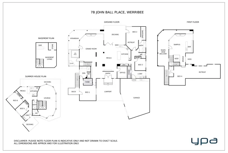 Floorplan of Homely house listing, 7B John Ball Place, Werribee VIC 3030