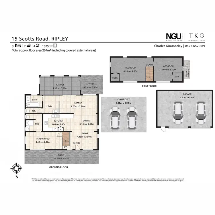 Floorplan of Homely house listing, 15 Scotts Road, Ripley QLD 4306