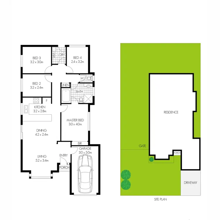 Floorplan of Homely house listing, 45 Barega Close, Buff Point NSW 2262