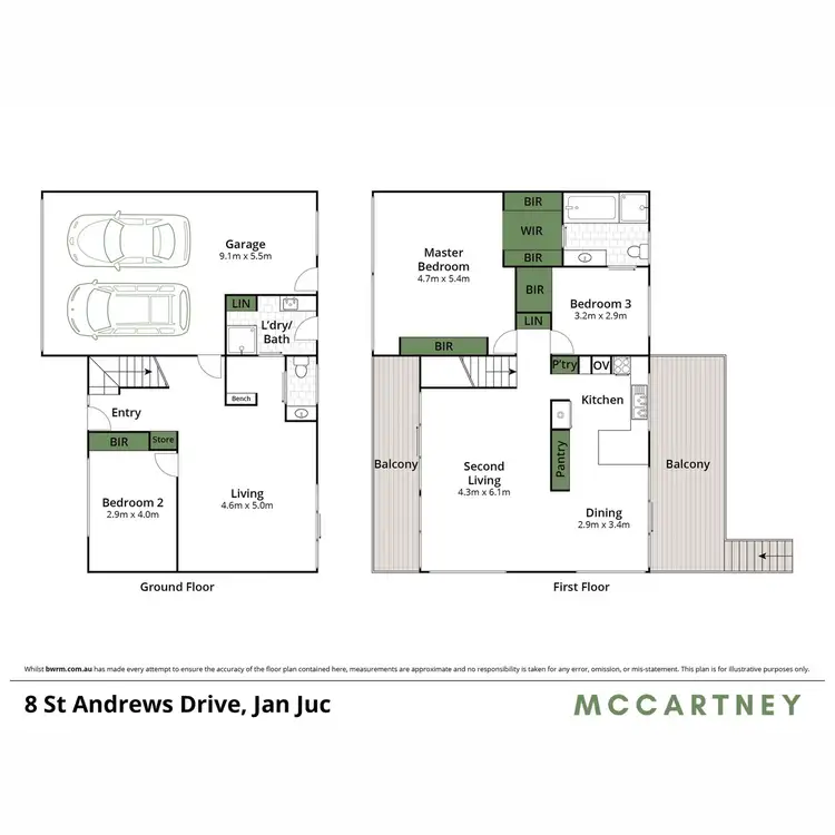 Floorplan of Homely house listing, 8 St Andrews Drive, Jan Juc VIC 3228