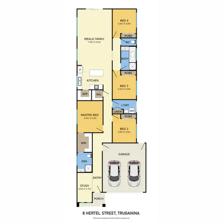 Floorplan of Homely house listing, 8 Hertel Street, Truganina VIC 3029