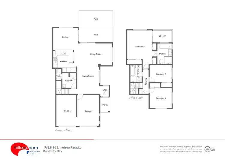 Floorplan of Homely townhouse listing, 17/82-86 Limetree Parade, Runaway Bay QLD 4216