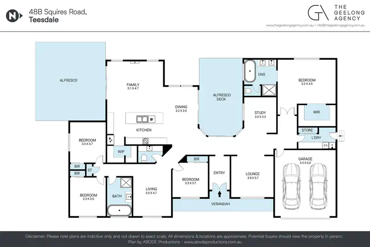 Floorplan of Homely rural property listing, 48B Squires Road, Teesdale VIC 3328