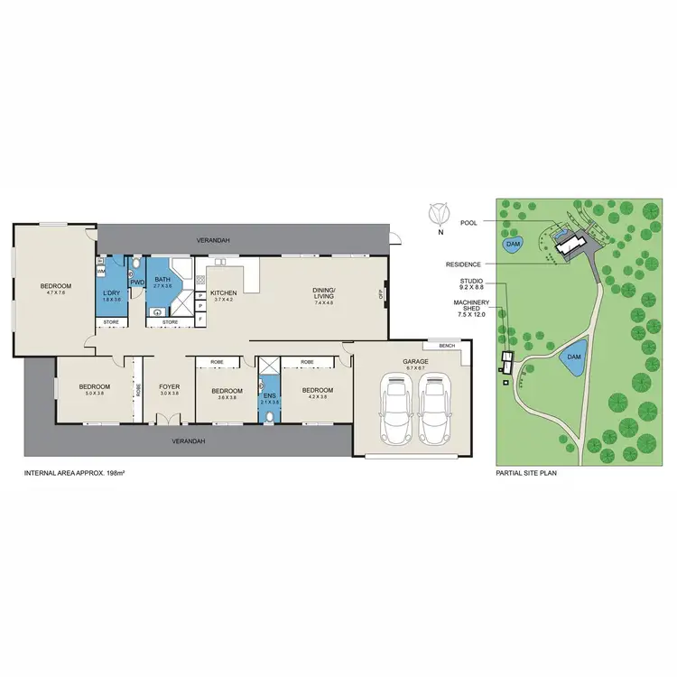 Floorplan of Homely rural property listing, Address available on request