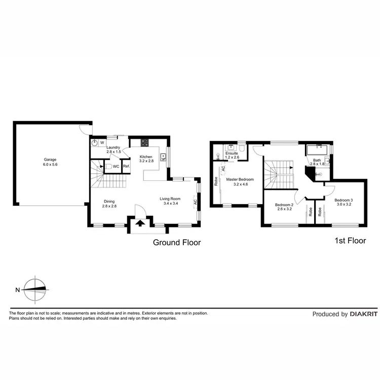 Floorplan of Homely townhouse listing, 30 Mahon Road, Epping VIC 3076