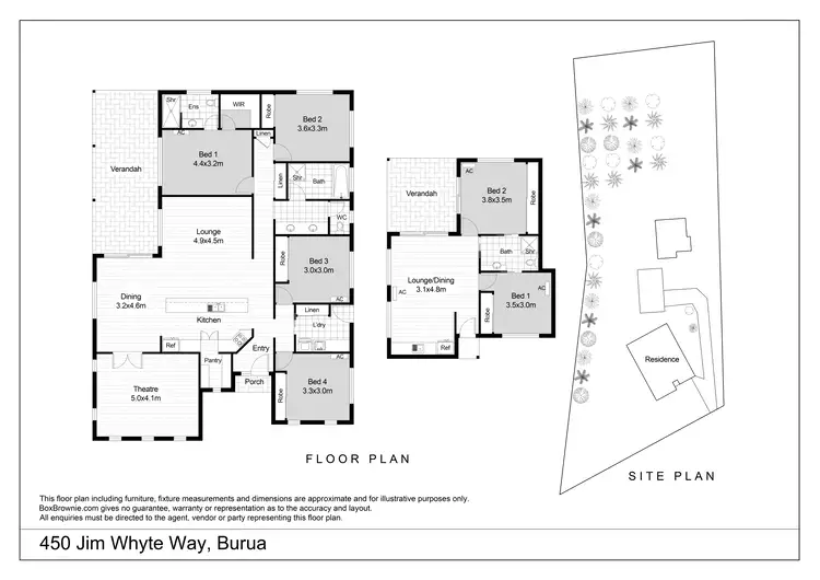 Floorplan of Homely house listing, 450 Jim Whyte Way, Burua QLD 4680