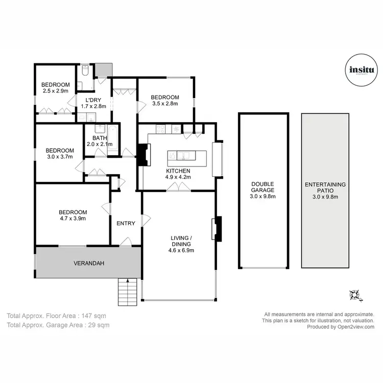 Floorplan of Homely house listing, 5 Dalton Avenue, West Hobart TAS 7000
