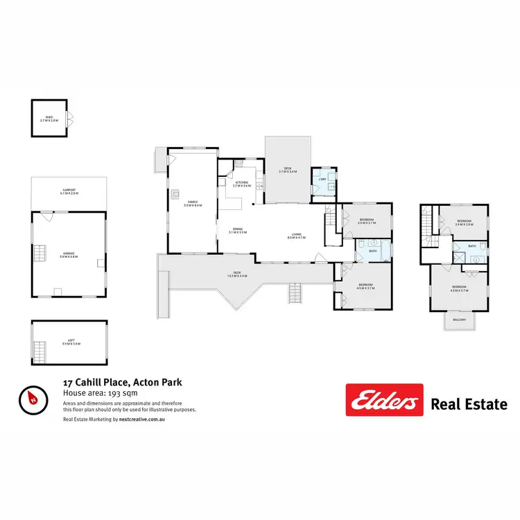 Floorplan of Homely house listing, 17 Cahill Place, Acton Park TAS 7170