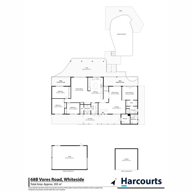 Floorplan of Homely house listing, 68b Vores Road, Whiteside QLD 4503